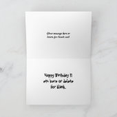 Grappig Cricket Wenskaart- Nuttige Helderzienden Kaart (Binnen)