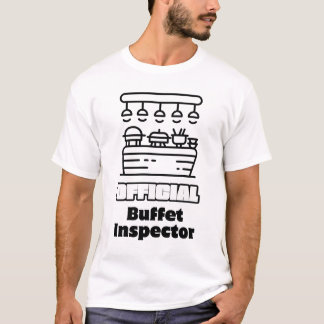 Grappig Cruise Shirt : Officieel Buffetinspecteur
