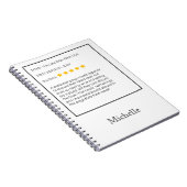 Grappig Custom Book Club Notitieboek (Rechterzijde)