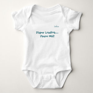 Grappig, Cute, Persoonlijke Aangepaste Naam Baby B Romper