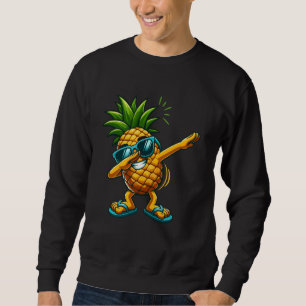 Grappig Dabbing Ananas Zonnebril Kinder Vrouwen Ma Trui