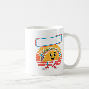 Grappig Dabbing Taco Let's Go Trump Chickens Retro Koffiemok