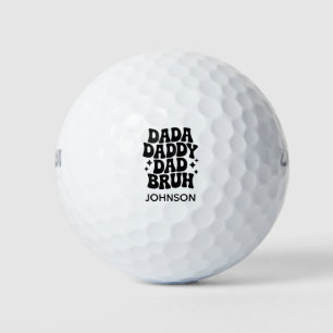 Grappig Dada Daddy Papa Bruh Vaders dag cadeau voo Golfballen