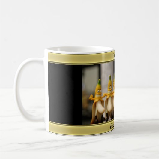 Grappig Dancing Banana Coffee Cup Koffiemok (Links)