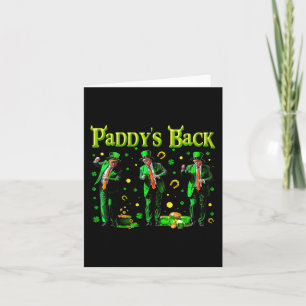 Grappig Dancing Trump St Patricks Day Paddys Terug Kaart