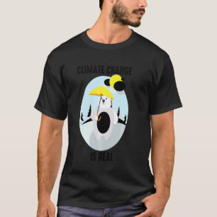 Grappig dat de klimaatverandering een echte klap i t-shirt