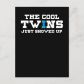 Grappig dat de klote tweelingen net opgedoken zijn briefkaart (Voorkant)