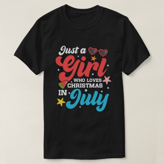 Grappig dat de zomer gewoon een meisje is die van t-shirt (Design voorkant)