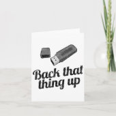 Grappig dat ding terug op de computer USB Kaart (Voorkant)