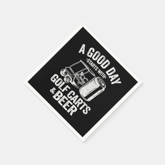 Grappig dat een goede dag begint met Golfkarts bie Servet (Hoek)