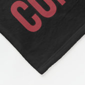 Grappig dat er een orde van vrijheid friet komt fleece deken (Hoek)