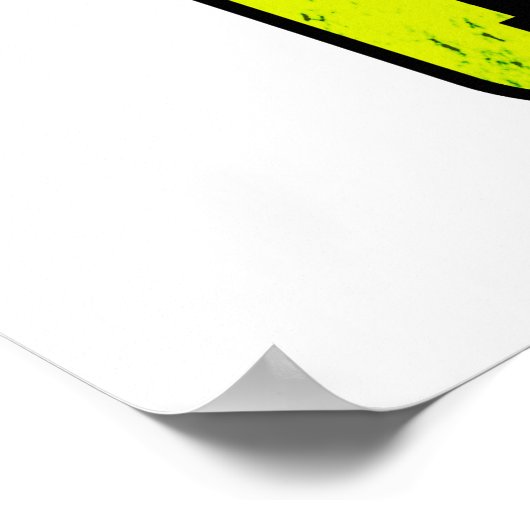 Grappig dat er geen sorry is in Pickleball  Poster (Hoek)