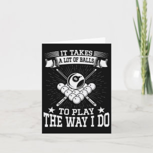 Grappig dat er veel biljart en poolspeler voor nod kaart