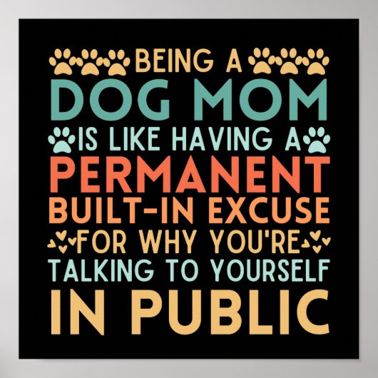 Grappig dat het een hondenmakreet is. poster (Voorkant)