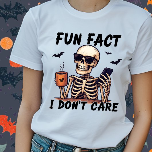 Grappig dat het me niet uitmaakt Halloween Tshirt
