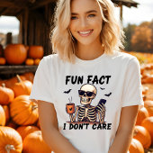 Grappig dat het me niet uitmaakt Halloween Tshirt