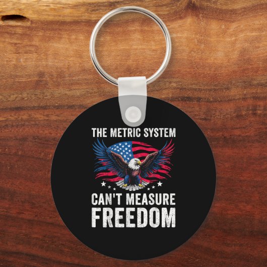 Grappig dat het metrieke systeem Dom Eagle US niet Sleutelhanger (Voorkant)