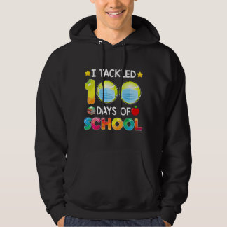 Grappig dat ik 100 dagen op school Tennis Boy Matc Hoodie