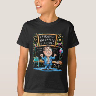 Grappig dat ik 100 dagen schoolleraar heb overleef t-shirt