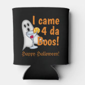 Grappig dat ik 4 da Boos kwam! Halloween Drink spo Blikjeskoeler (Achterkant)