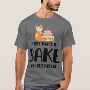 Grappig dat ik alleen maar mijn kat-bakken wil pak t-shirt
