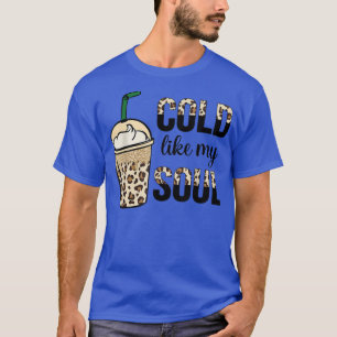 Grappig dat ik als mijn sol koffie-deeg caffeïne v t-shirt