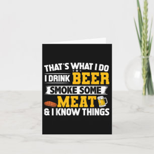 Grappig dat ik beer een beetje rook en ik weet dun kaart