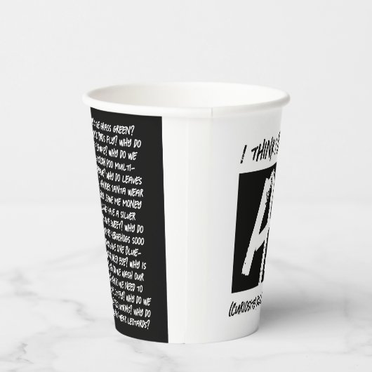 Grappig dat ik de AI developers heb gebroken Papieren Bekers (Rechts)