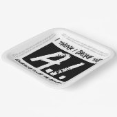 Grappig dat ik de AI developers heb gebroken Papieren Bordje (Gebogen)