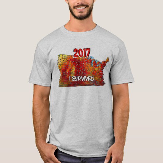 Grappig dat ik de Amerikaanse zomerhittegolfkaart  T-shirt (Voorkant)