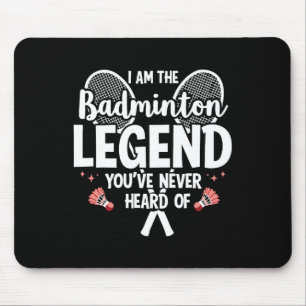 Grappig dat ik de badmintonlegende ben die je nooi muismat