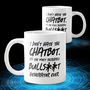 Grappig dat ik de Chatbot niet haat... Extra Grote Beker