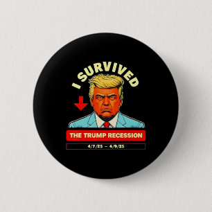 Grappig dat ik de Trump-recessie van 7 tot 9 april Ronde Button 5,7 Cm