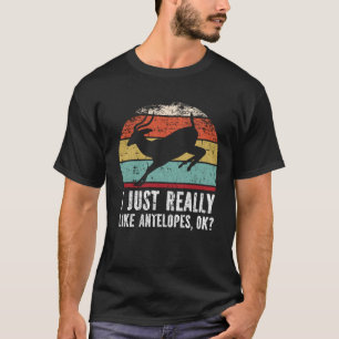 Grappig dat ik echt van Antelopes hou. T-shirt