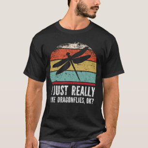 Grappig dat ik echt van libellen hou. t-shirt