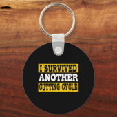 Grappig dat ik een andere snijcyclus-lichaamsbouw  sleutelhanger (Voorkant)