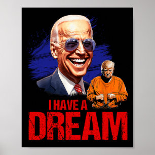 Grappig dat ik een droom heb om hem op te sluiten poster
