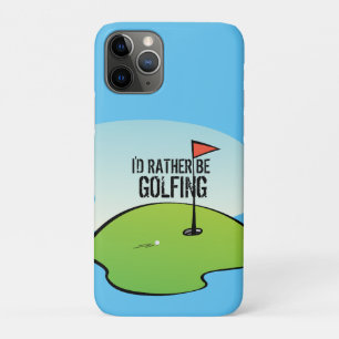Grappig dat ik eerder Golfgulzige groene Golfer zo iPhone 11 Pro Hoesje
