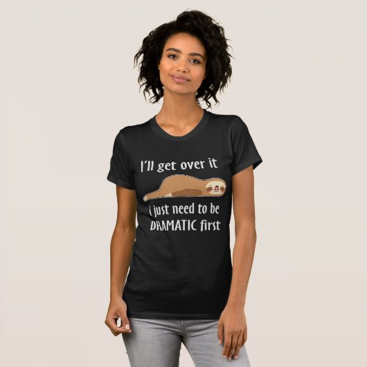 Grappig dat ik er over ga... t-shirt (Voorkant volledig)