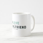 Grappig dat ik er van hou als ik Vriendin Koffiemok (Voorkant rechts)