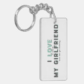 Grappig dat ik er van hou als ik Vriendin Sleutelhanger (Voorkant Links)