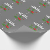 Grappig dat ik geen kerstvolwassene heb gemaakt cadeaupapier (Hoek)