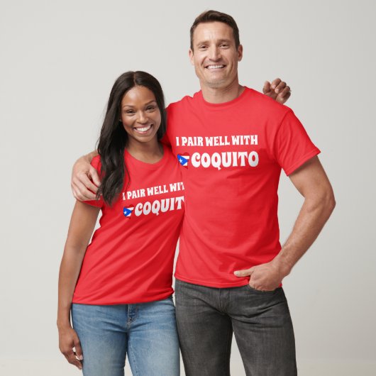 Grappig dat ik goed combineer met de vlag van Coqu T-shirt (Unisex)