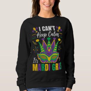 Grappig dat ik haar Mardi Gras Masker Carniva kan  Trui
