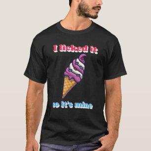 Grappig dat ik het verhuurde tot zijn mijn-ijs-cre t-shirt
