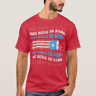 Grappig dat ik hier ben om T-shirt vierde van juli