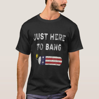 Grappig dat ik hier ben om Vintage te bang T-shirt