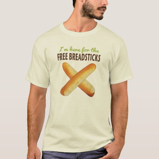 Grappig dat ik hier ben voor de vrije knuppels t-shirt (Voorkant)