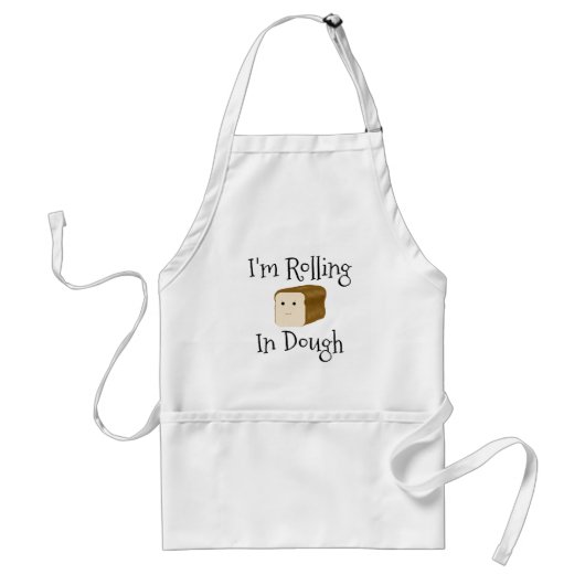 Grappig dat ik in Dough Apron loop. Standaard Schort (Voorkant)