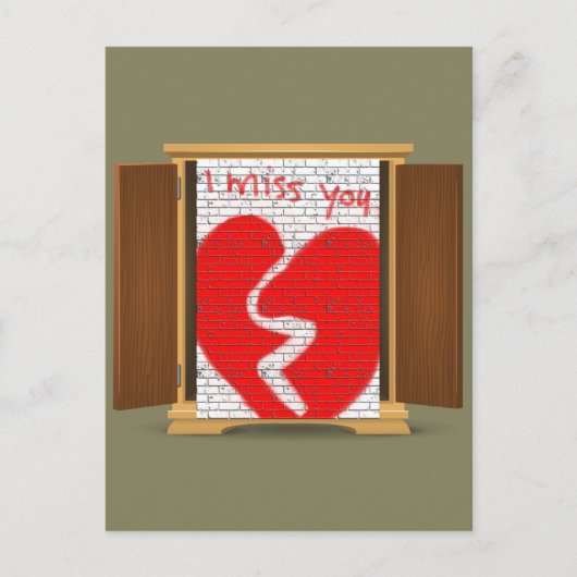 Grappig dat ik je graffiti uit de kast trek briefkaart (Voorkant)